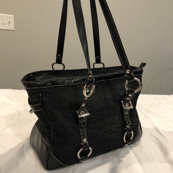 Coach Handbags - Black Coach Purse